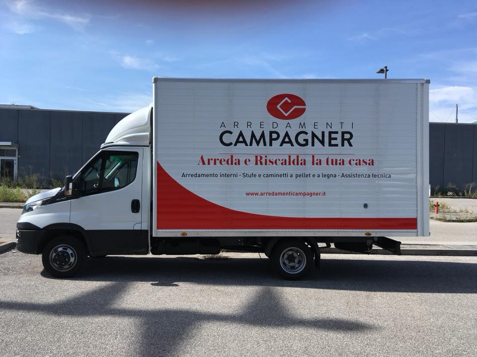Personalizzazione Camioncino - Arredamenti Campagner